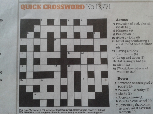 The Guardian Crossword