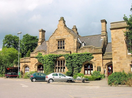 It's a railway station AND a pub. Marvellous. Photo: rpmarks (cc) via Flickr