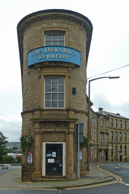 The Dewsbury Reporter building is ace. Photo: atoach (cc) via Flickr